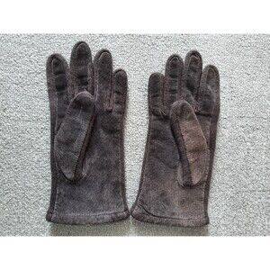 Fownes ladies Brown genuine leather gloves, Small / Medium Thinsulate Insulation
